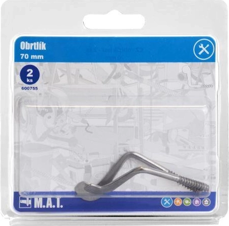 Drejelås 70 mm blank (2 stk)