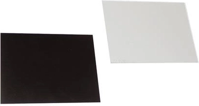 Klart glas til visirer (2 stk)