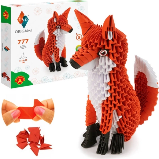Alexander kreativt sæt Origami 3D ræv