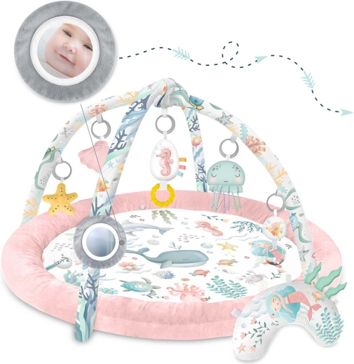 Støttepude til behagelig tummy time