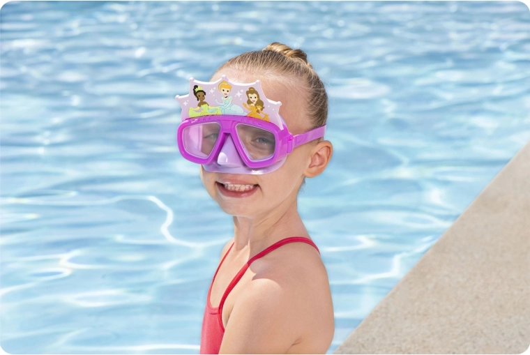 Bredt synsfelt og klart udsyn under vandet