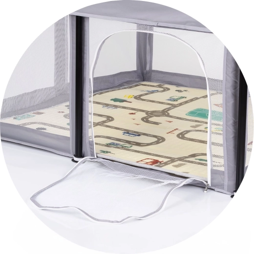 Lynlåsdør for selvstændig ind- og udgang