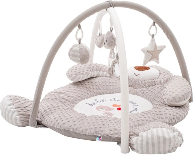 Blød minky med 3D-struktur for maksimal komfort