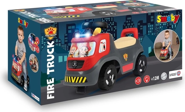 Smoby brandbil-gåbil