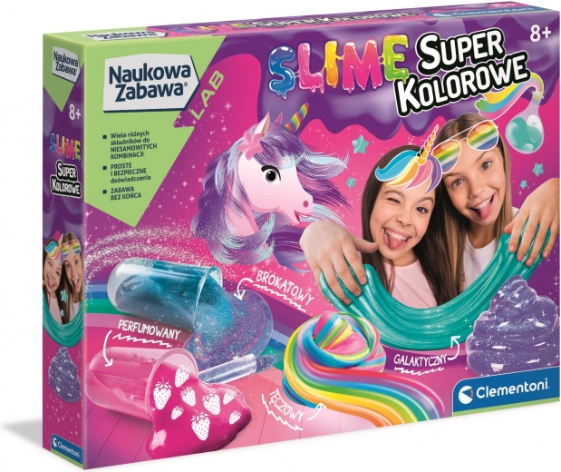 Naukowa Zabawa Super farverige slim