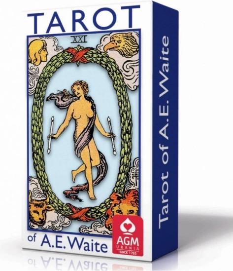 Tarotkort A.E. Waite Pocket Tarot Blå