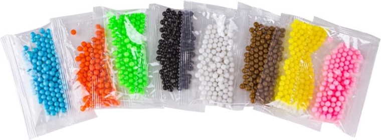 800 perler i 8 farver til uendelige kombinationer
