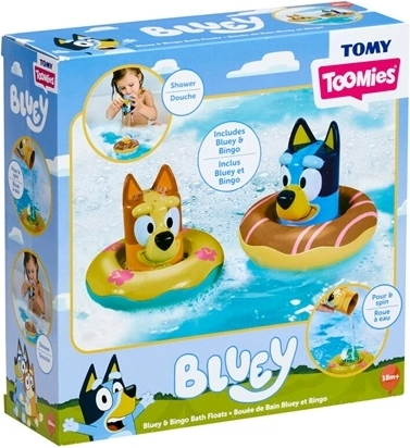 Flydende badelegetøj Bluey – 2 stk.
