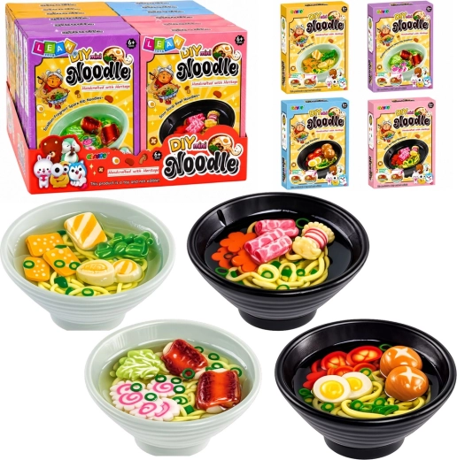 Kreativt DIY-ramen-sæt – nøglering eller taskepynt