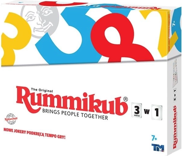 TMT Rummikub 3-i-1 brætspil