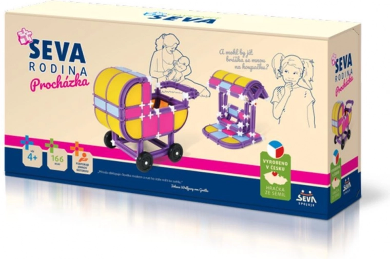 Seva Rodina – gåtur byggesæt (166 dele)