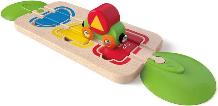 Hape træ-togbane – skinner med former