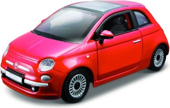 Bburago model Fiat 500 (2007) 1:32 bronze metallak