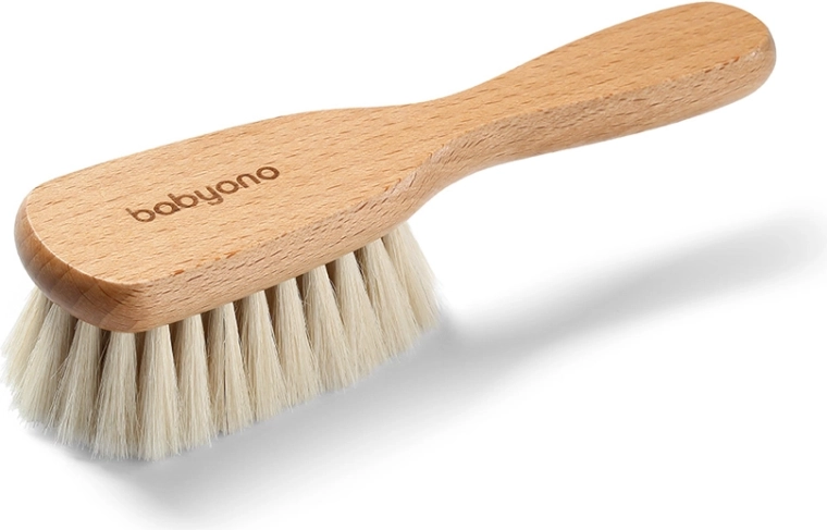 Børnebørste til hår med naturlige børster BABYONO