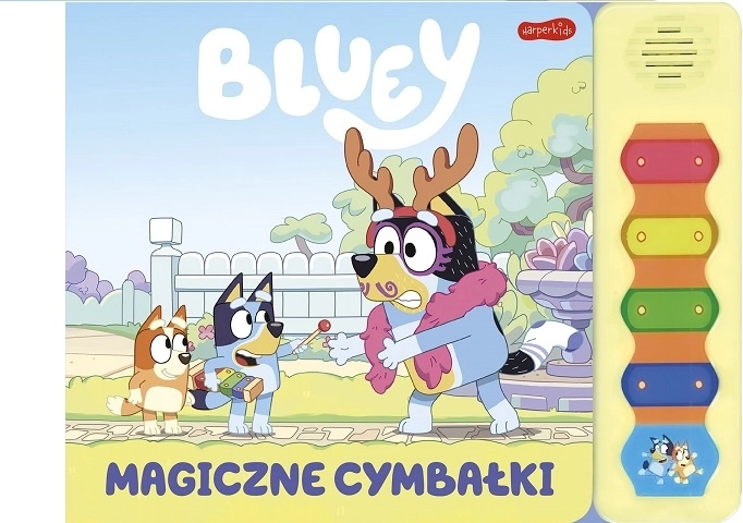 Bluey magiske cymbaler – lydinteraktiv bog