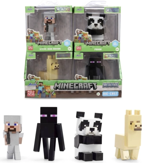 Minecraft metalfigur 6,5 cm - 1 stk.