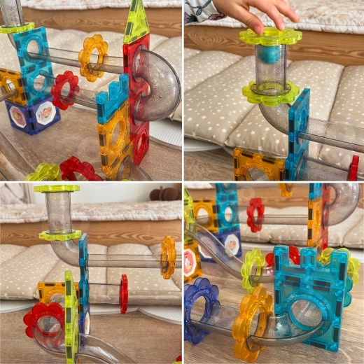 Magnetisk sammenkobling for stabile konstruktioner