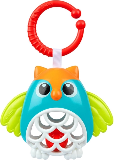 Chicco hængende rangle-ugle med C-ring, 3 m+