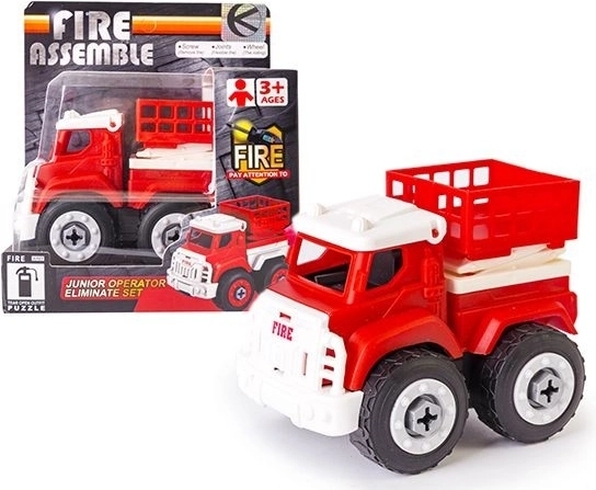 Skruelig brandstigevogn - 1 stk.