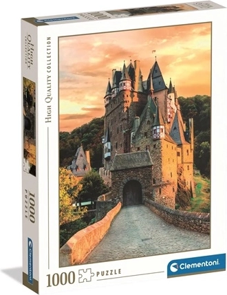 CLE puslespil 1000 brikker Golden hour ved Eltz Slot