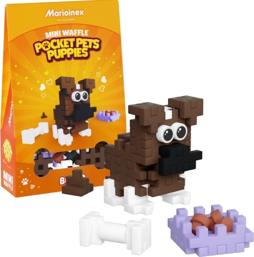 Byggesæt Mini Waffle Pocket Pets – bokser