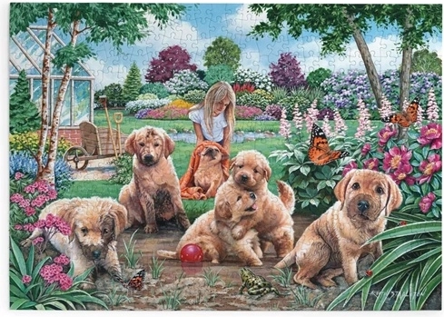 House of Puzzles Puslinger, der leger 500 store brikker