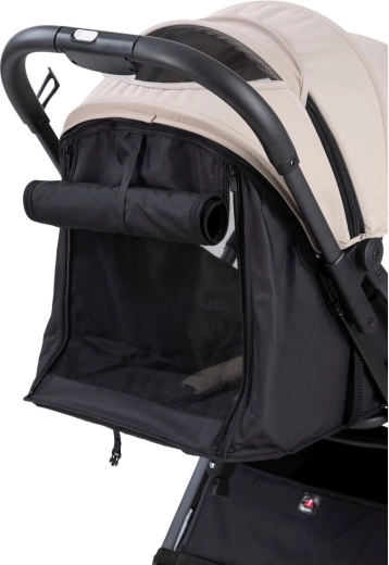 Ventileret kaleche med kigvindue