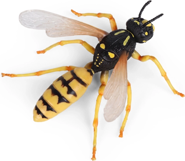Plastfigur af en hveps, 9 cm