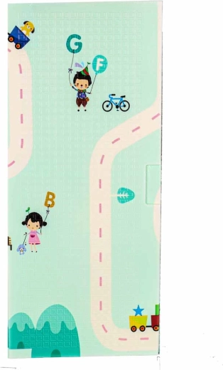 Dobbelt­siddet design: pandaer og vej