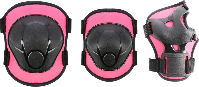Sæt med beskyttere NILS Extreme H110 – pink – S