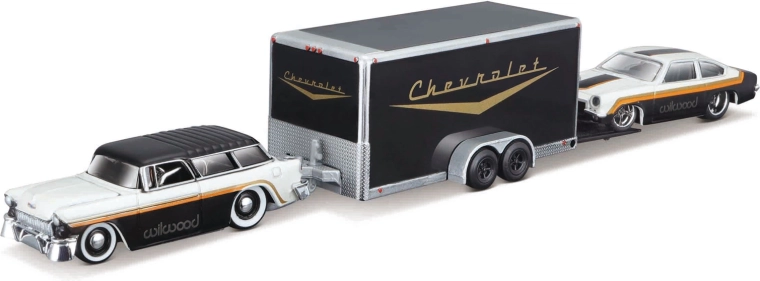 Maisto Design Team Haulers Chevrolet Nomad 1955 og Chevrolet Vega 1971 1:64
