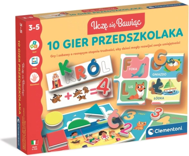 10 spil for førskolebørn