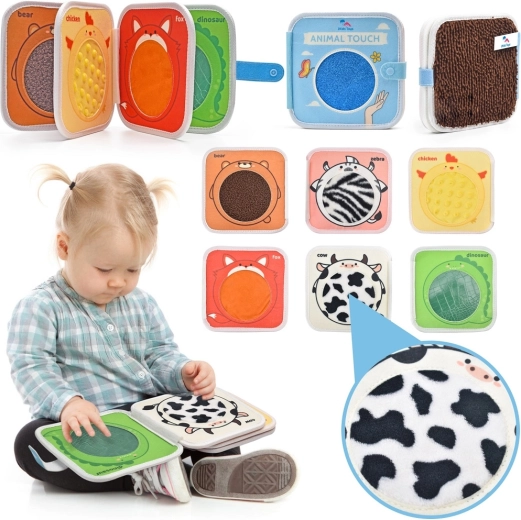 2Kids Toys sansebog med dyr - 1 stk.
