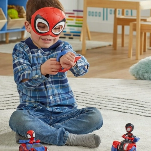 Maske til rolleleg som i Spideys verden