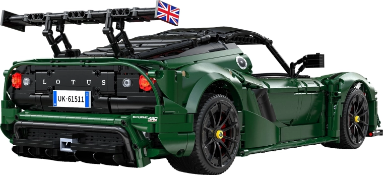 Ikonisk LOTUS-design i skala 1:8