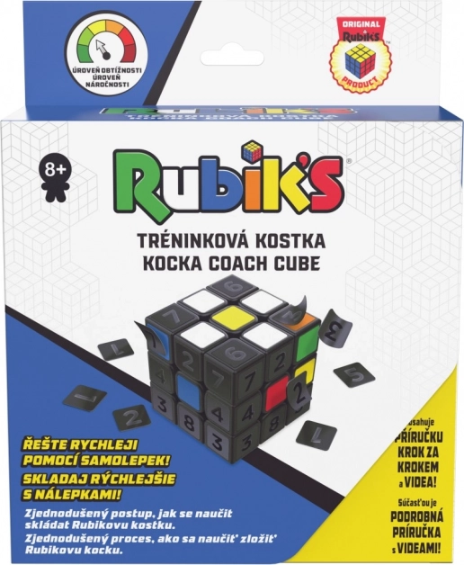 Rubiks træningsterning 3×3 med tal – pædagogisk hjælpemiddel Coach Cube