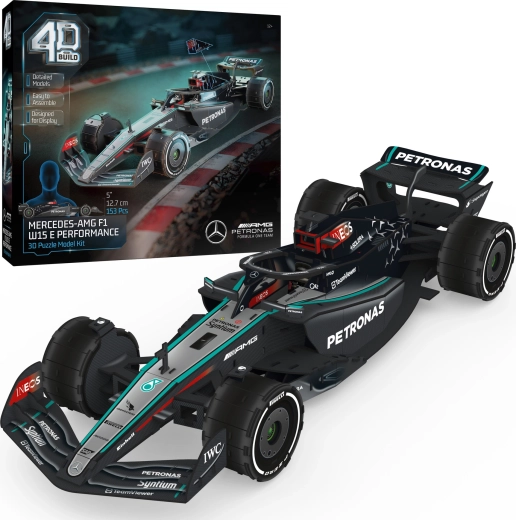 4D Build Mercedes-AMG Petronas F1 W15 E Performance 3D-puslespilmodel
