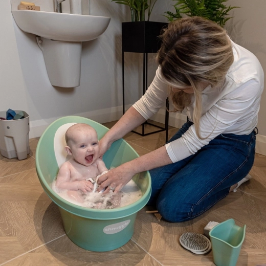 Ergonomisk form og stabilitet under badning