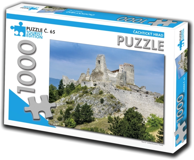 Turistiske puslespil Čachtice Slot 1000 brikker