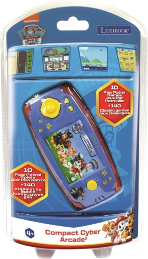 Lommekonsol LEXIBOOK Compact Cyber Arcade PAW PATROL med 75 spil