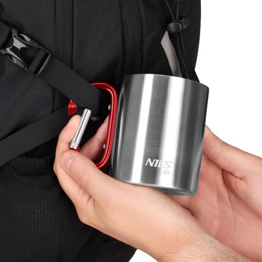 Karabinhank for nem fastgørelse