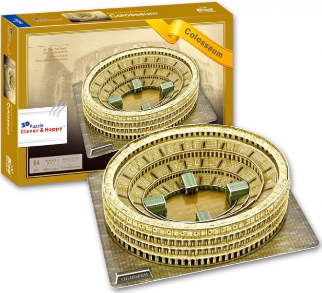 3D-puslespil Colosseum med 84 dele