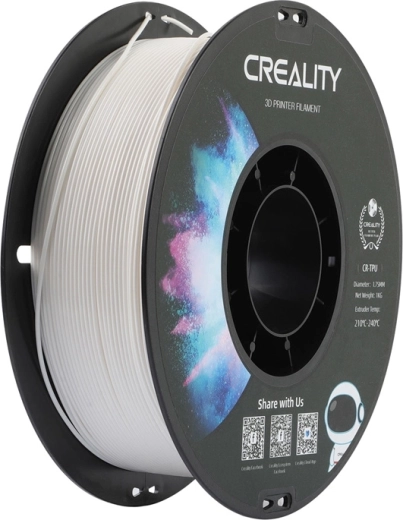 Filament creality tpu hvid 1,75 mm
