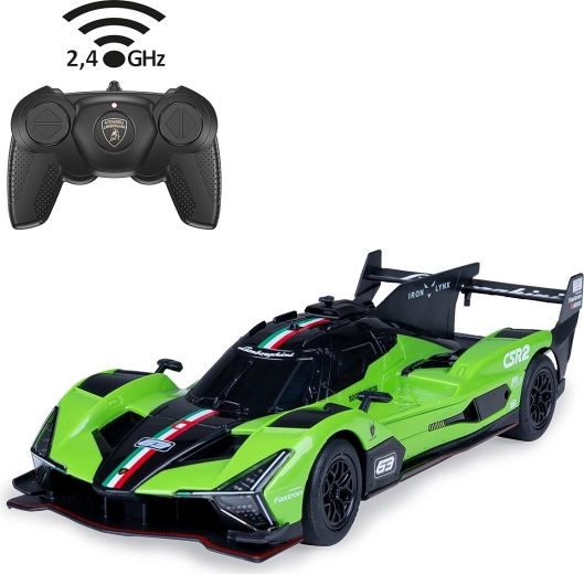 RC-bil Lamborghini SC63 LMDH 1:24 grøn