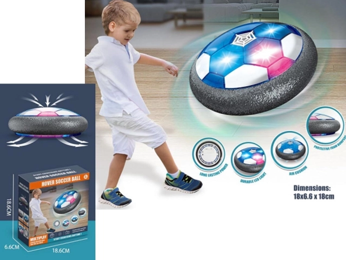 Svævende fodboldbold med LED-belysning Hover Soccer Ball