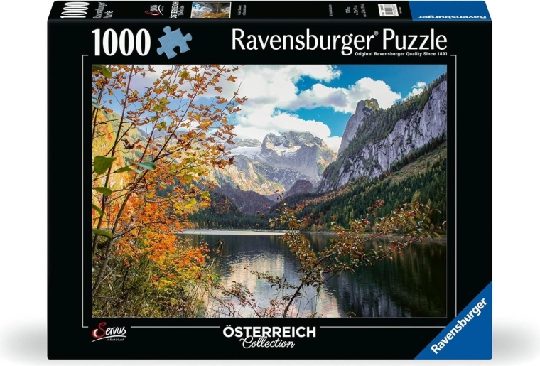 Ravensburger puslespil Gosausee-søen, Østrig 1000 brikker