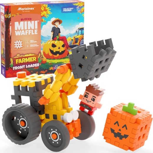 Mini Waffle Farmer – frontlæsser 50 stk. fra Marioinex