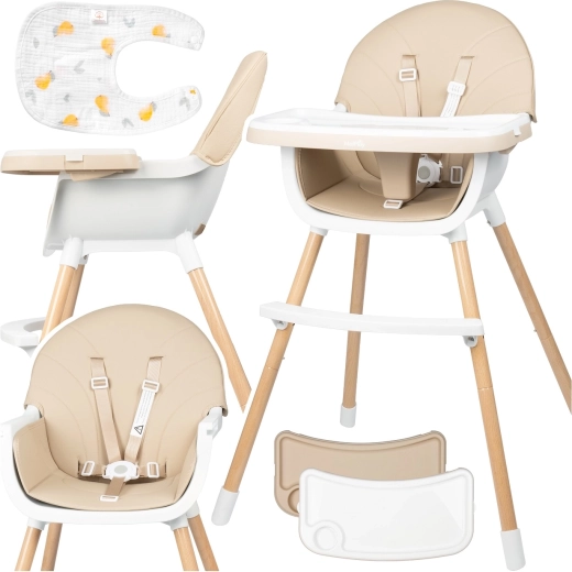 Højstol BITEO beige