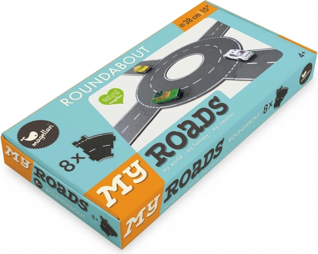 Magellan MyRoads rundkørsel i træ