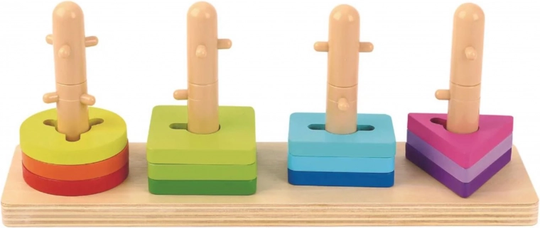 Træ Montessori formsorterer TOOKY TOY